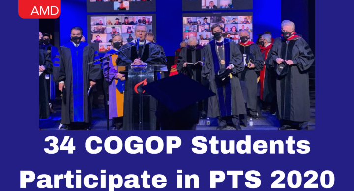 34 COGOP Students Participate in PTS 2020 Virtual Graduation