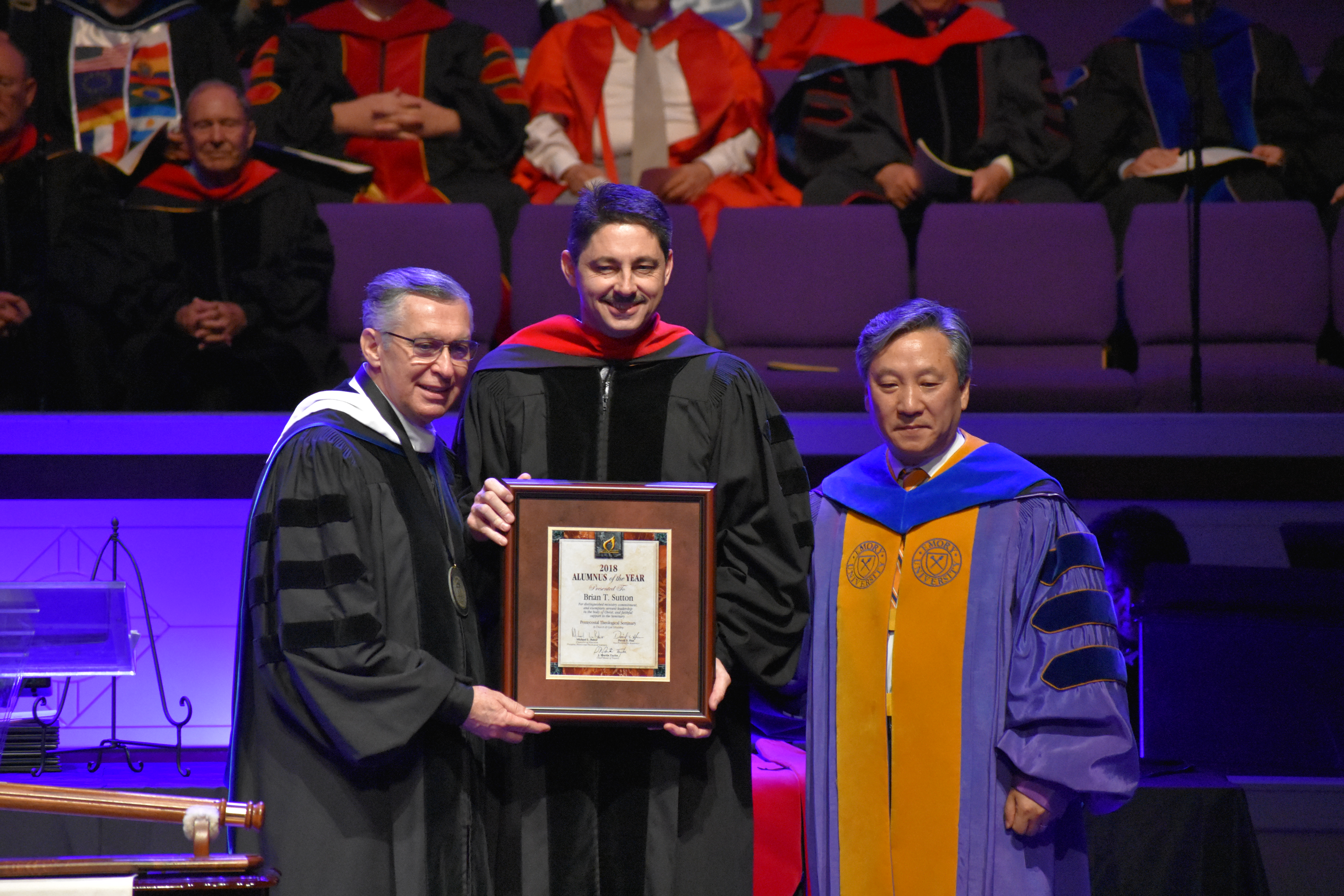 Sutton Named Pentecostal Theological Seminary Alumnus of the Year
