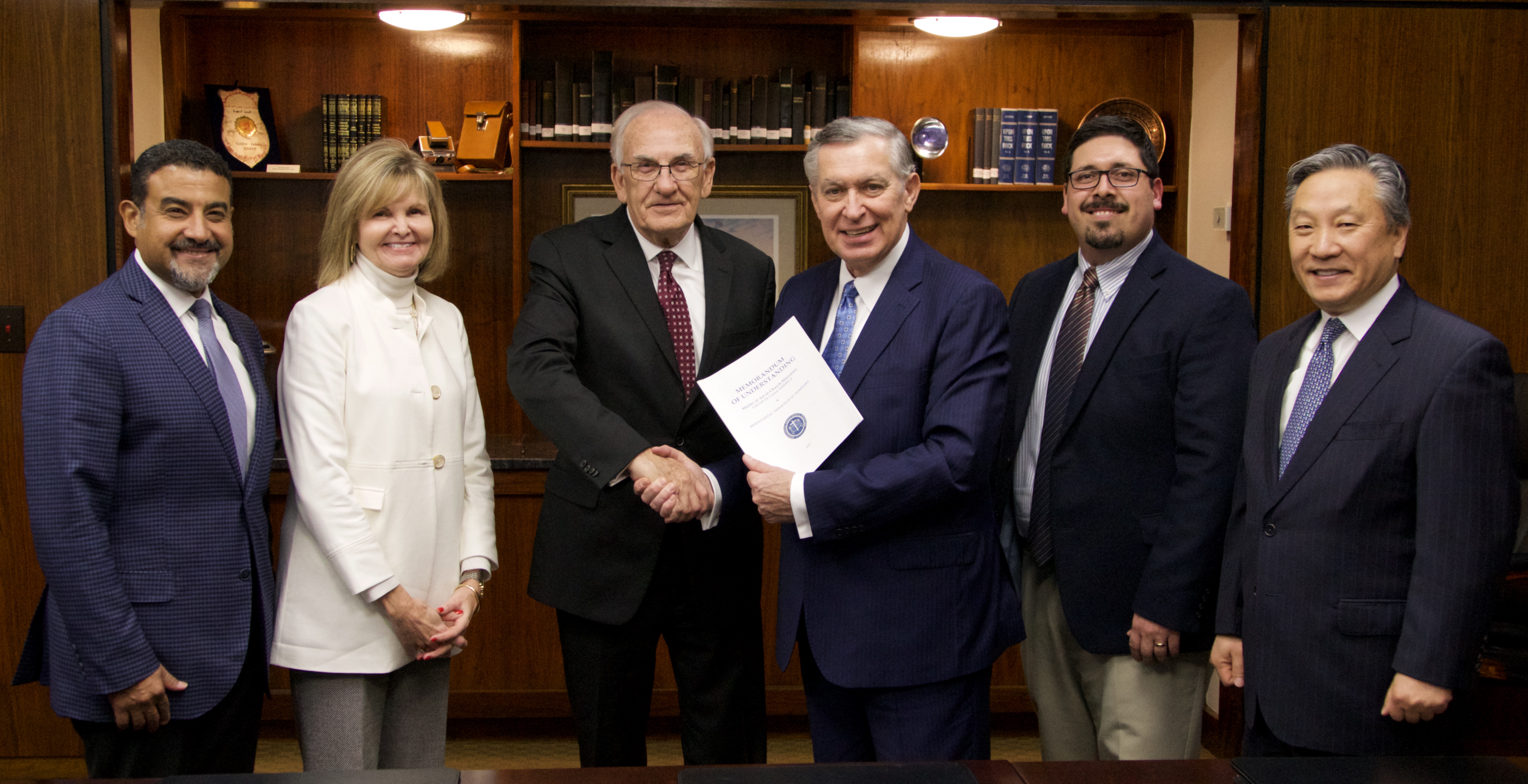 COGOP/PTS AGREEMENT SIGNED TO PROVIDE MASTERS PROGRAMS IN CENTRAL AND SOUTH AMERICA
