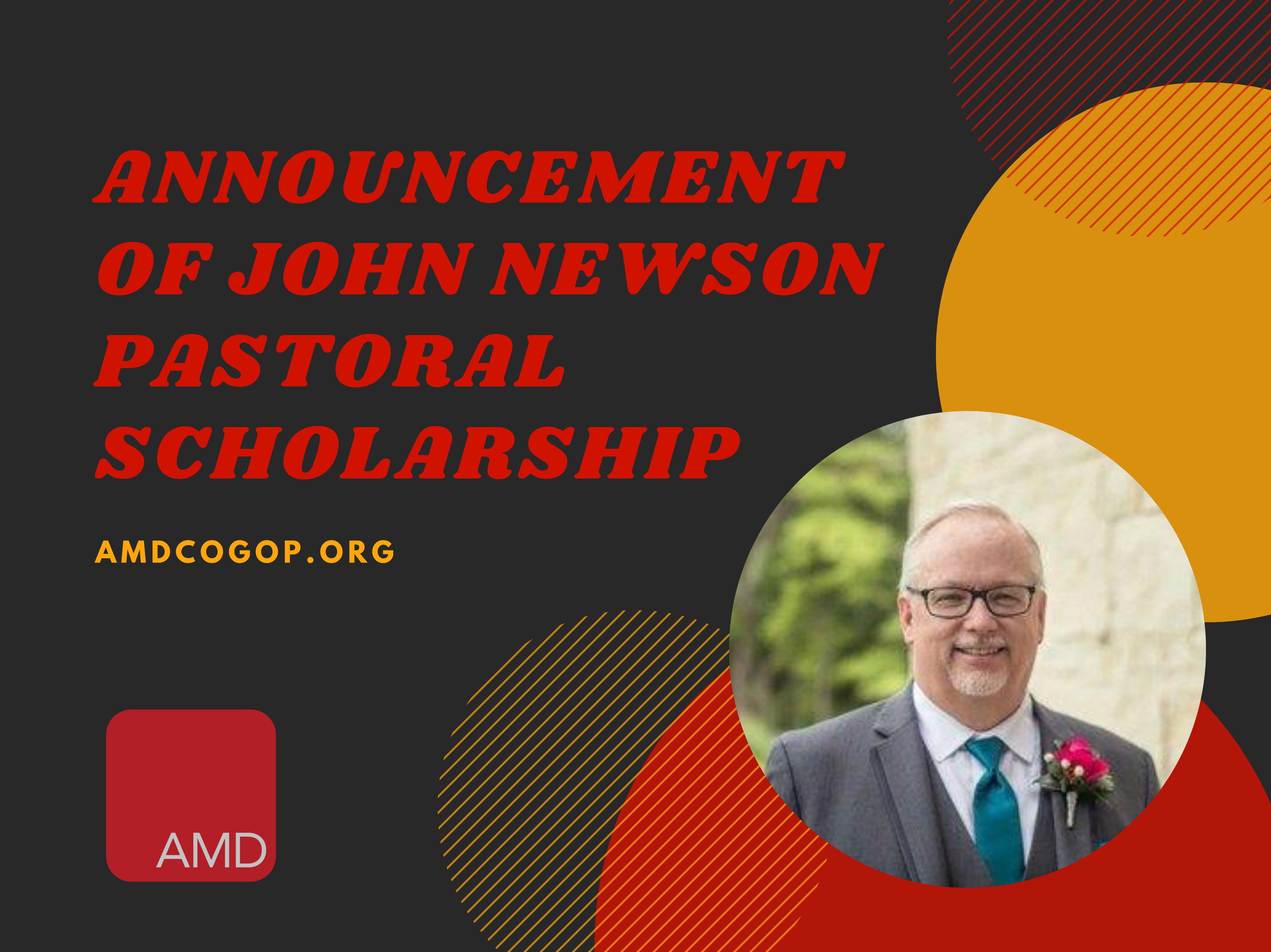 Announcement of John Newson Pastoral Scholarship