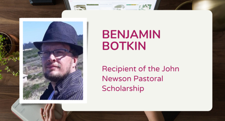 Recipient of John Newson Pastoral Scholarship